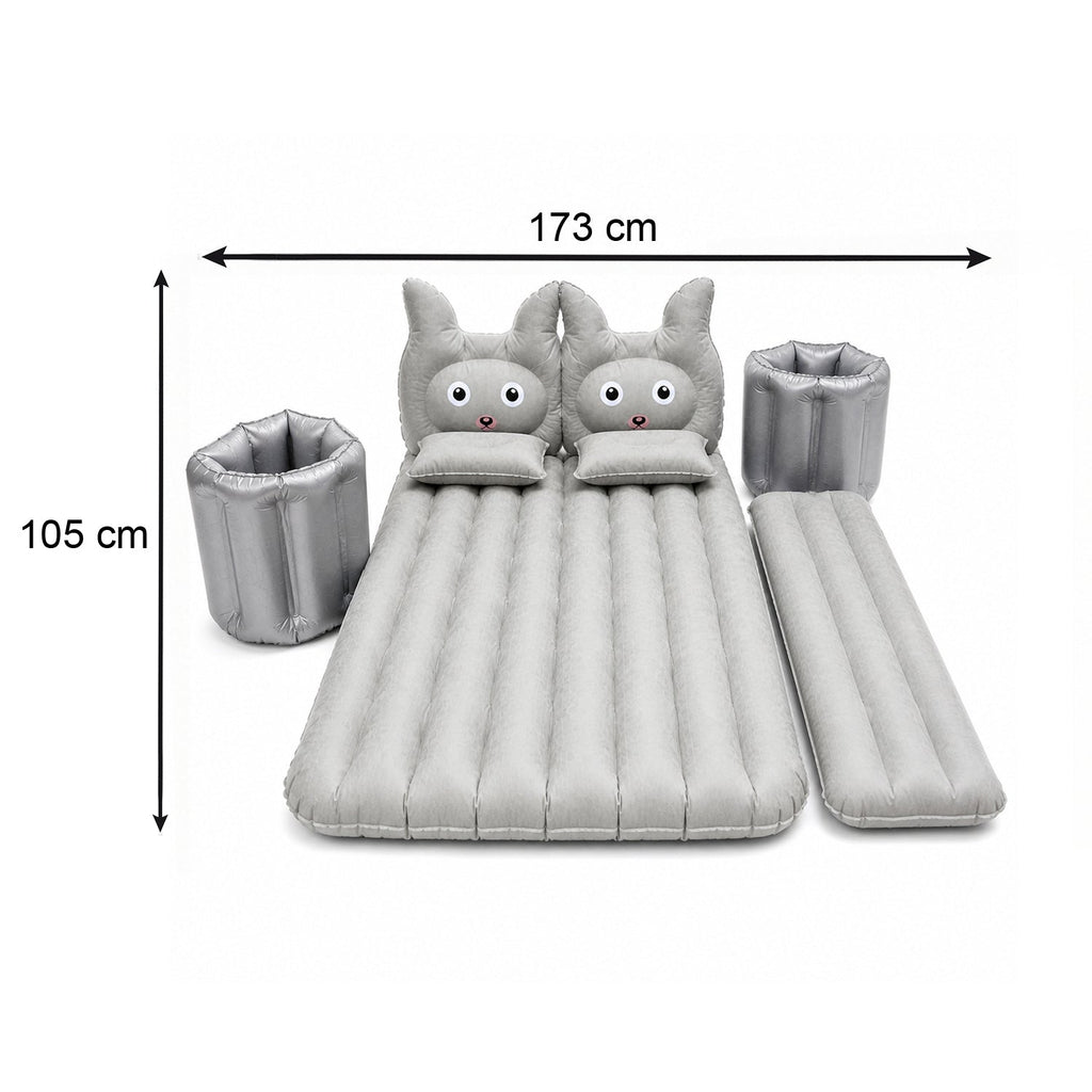 ALVENZA Car Air Mattress Bed Set – Comfortable & Portable Camping Solution, Car Sofa
