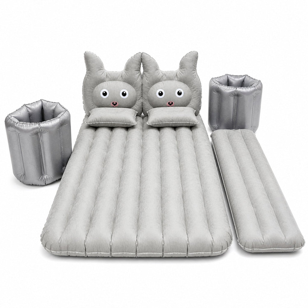 ALVENZA Car Air Mattress Bed Set – Comfortable & Portable Camping Solution, Car Sofa