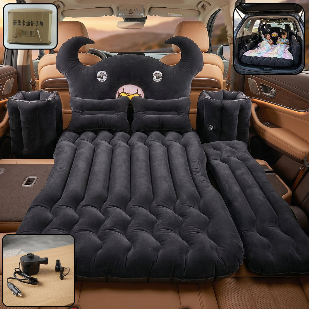 ALVENZA Car Air Mattress Bed Set – Portable Comfort for Travel & Camping, Car Sofa