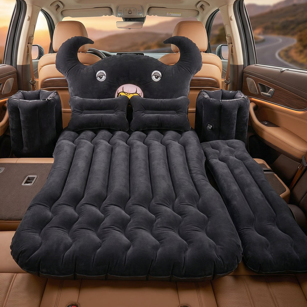 ALVENZA Car Air Mattress Bed Set – Portable Comfort for Travel & Camping, Car Sofa