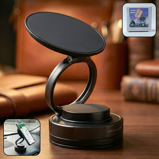 ALVENZA 360° Rotatable Magnetic Phone Holder – Secure & Adjustable Car Stand