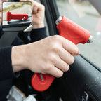 ALVENZA 2 in 1 Car Safety Hammer Emergency Window Breaker and Seatbelt Cutter (1 Pc)