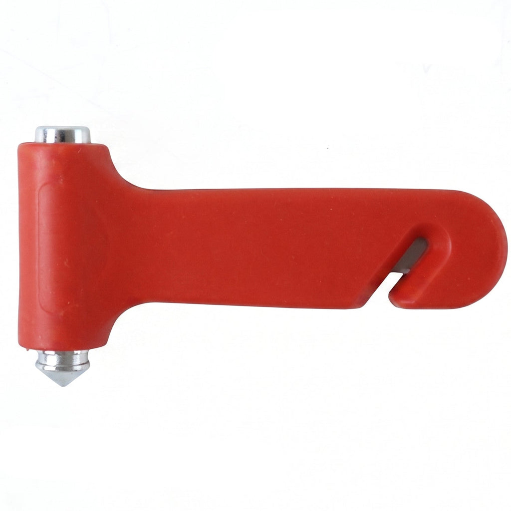 ALVENZA 2 in 1 Car Safety Hammer Emergency Window Breaker and Seatbelt Cutter (1 Pc)