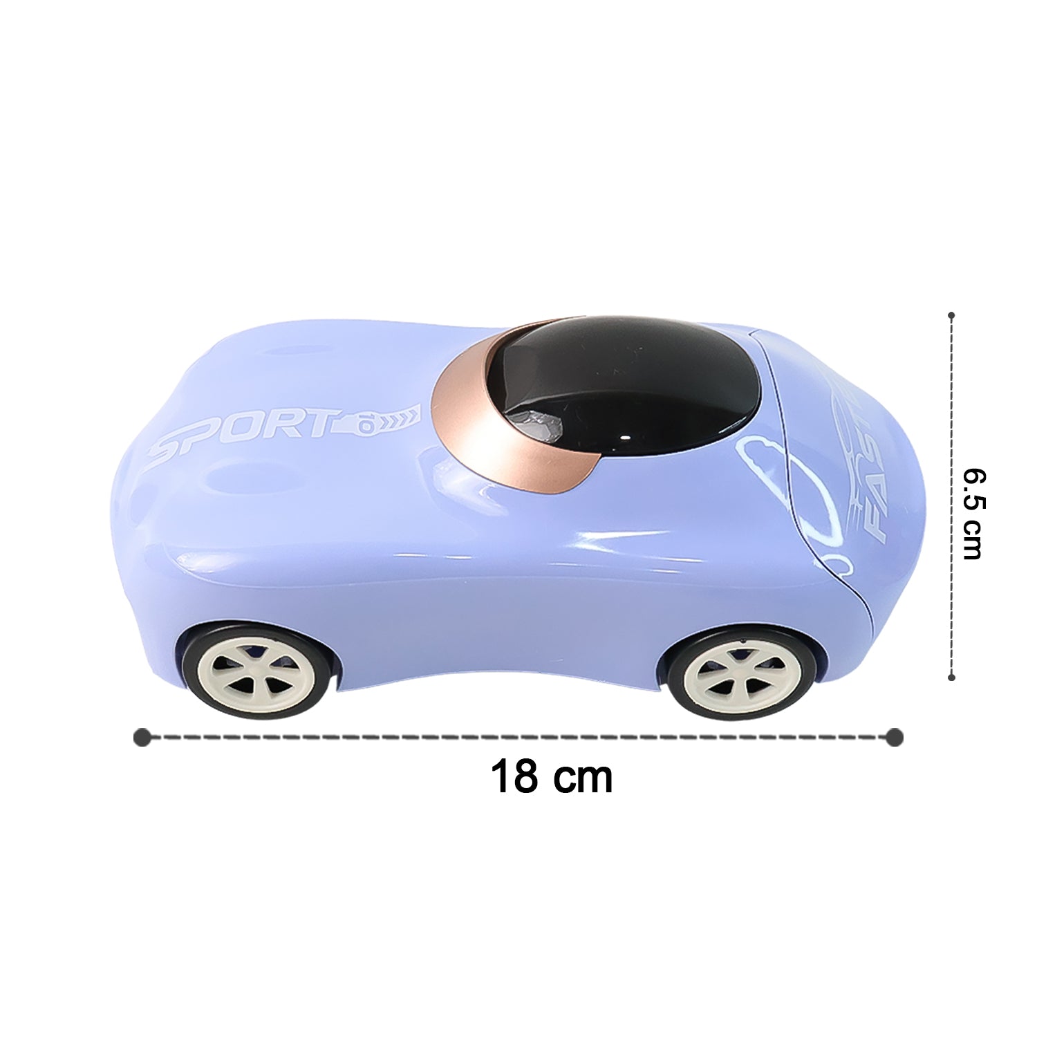 ALVENZA Kids Car Water Bottle with Built-in Straw – Leakproof 280ml
