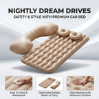 ALVENZA Car Air Mattress – Inflatable Bed Set with Pump & Pillows