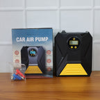 ALVENZA Car Tyre Air Compressor – Mini Digital Portable Pump with LCD
