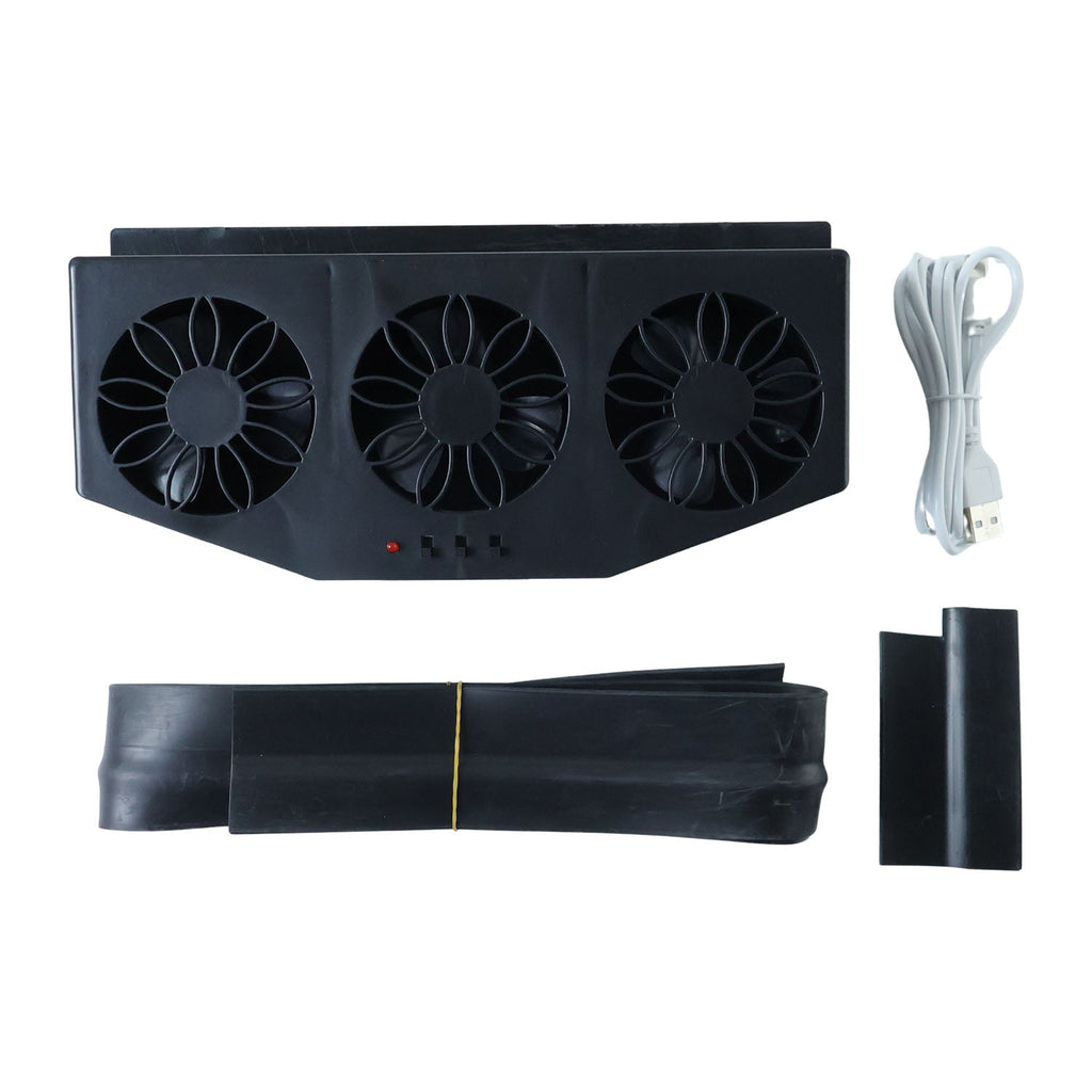 ALVENZA Car Exhaust Ventilation System – Triple Fan Plug & Play Cooling