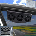 ALVENZA Car Exhaust Ventilation System – Triple Fan Plug & Play Cooling