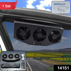 ALVENZA Car Exhaust Ventilation System – Triple Fan Plug & Play Cooling