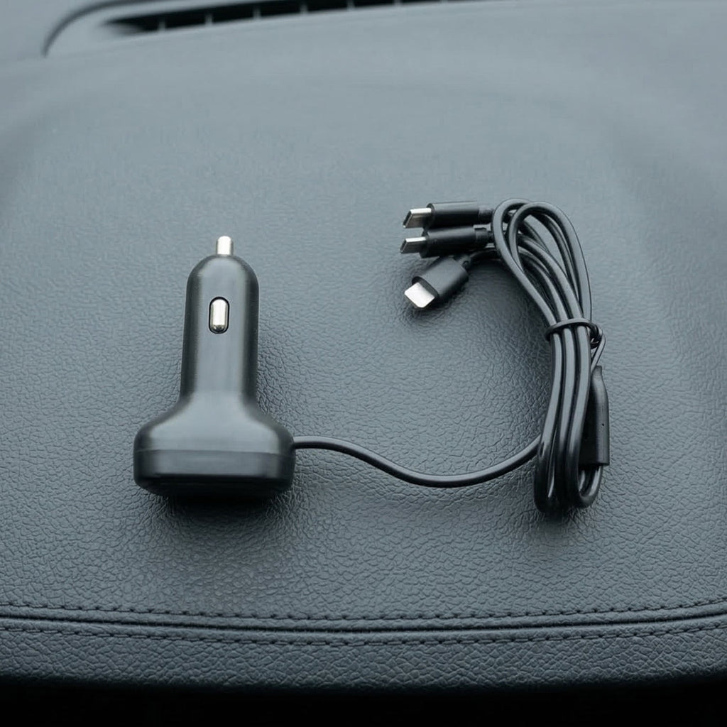 ALVENZA RGB Breathing Light Car USB Charger – Multi Port Fast Charging