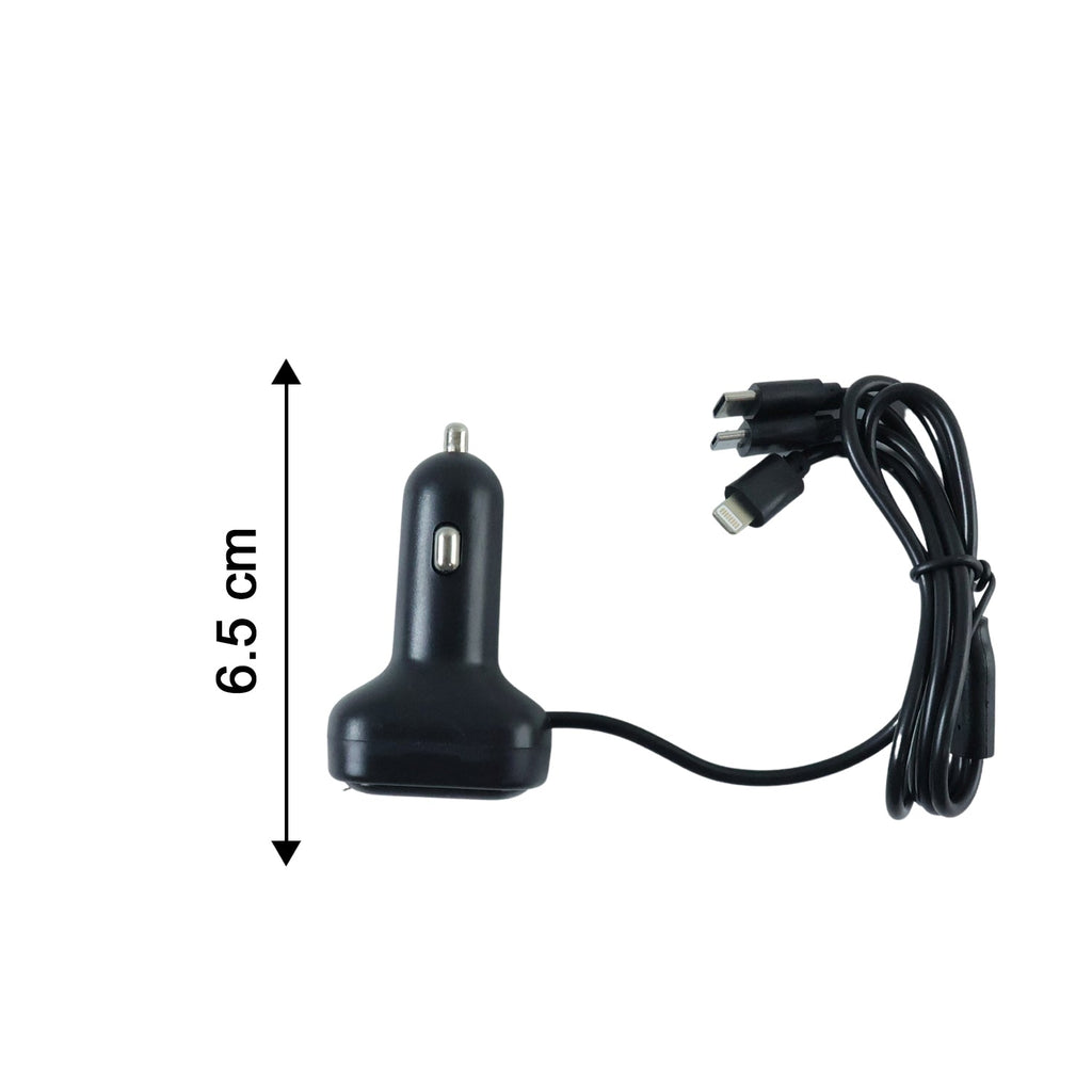 ALVENZA RGB Breathing Light Car USB Charger – Multi Port Fast Charging