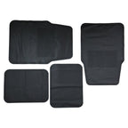 ALVENZA Heavy Duty Anti-Slip Rubber Car Foot Mat Set – Waterproof & Durable