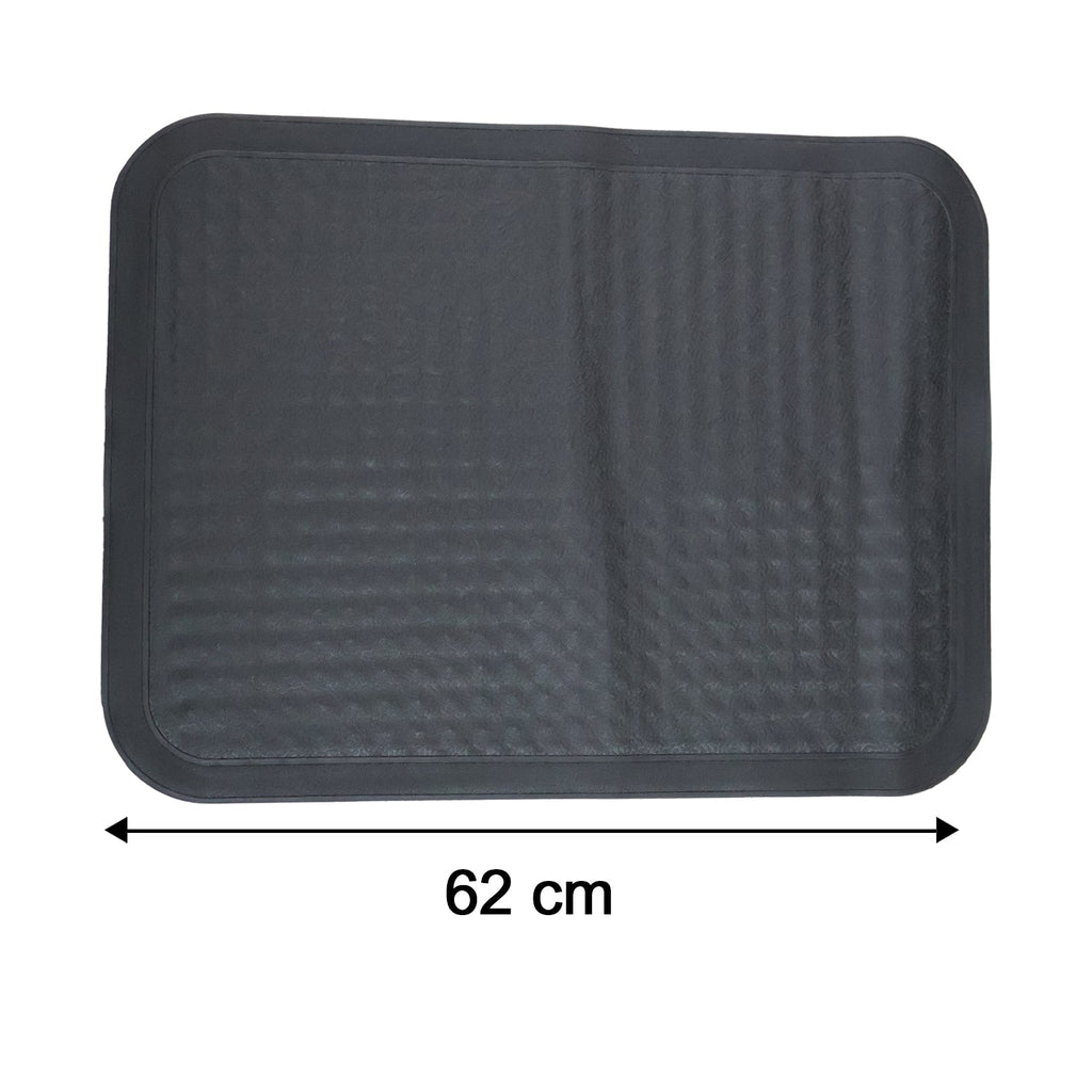 ALVENZA Heavy Duty Anti-Slip Rubber Car Foot Mat Set – Waterproof & Durable