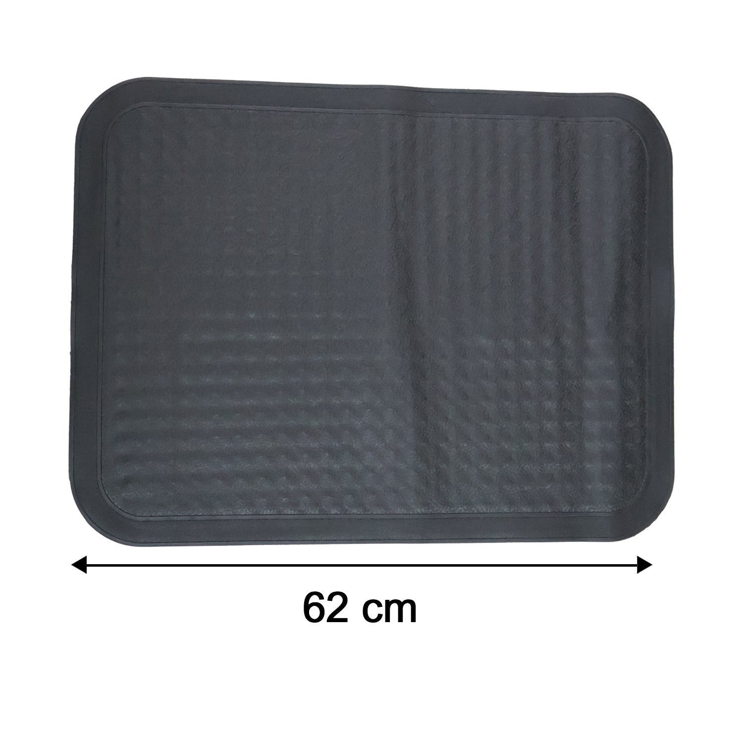 ALVENZA Heavy Duty Anti-Slip Rubber Car Foot Mat Set – Waterproof & Durable