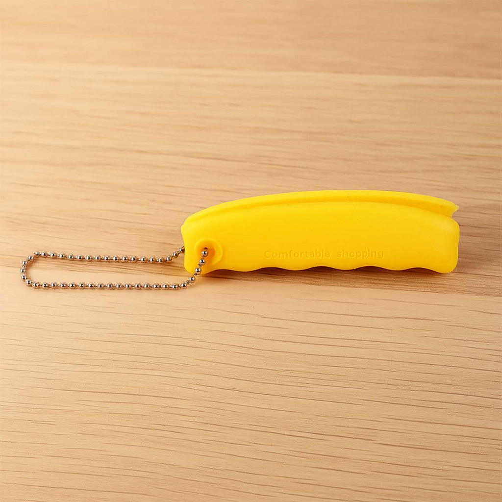 Silicone Bag Carrier Comfort Grip & Keychain | JourneyMate - Detail View 7