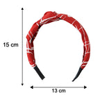 Printed Knot Hairband Stylish & Comfortable for Women - Detail View 6