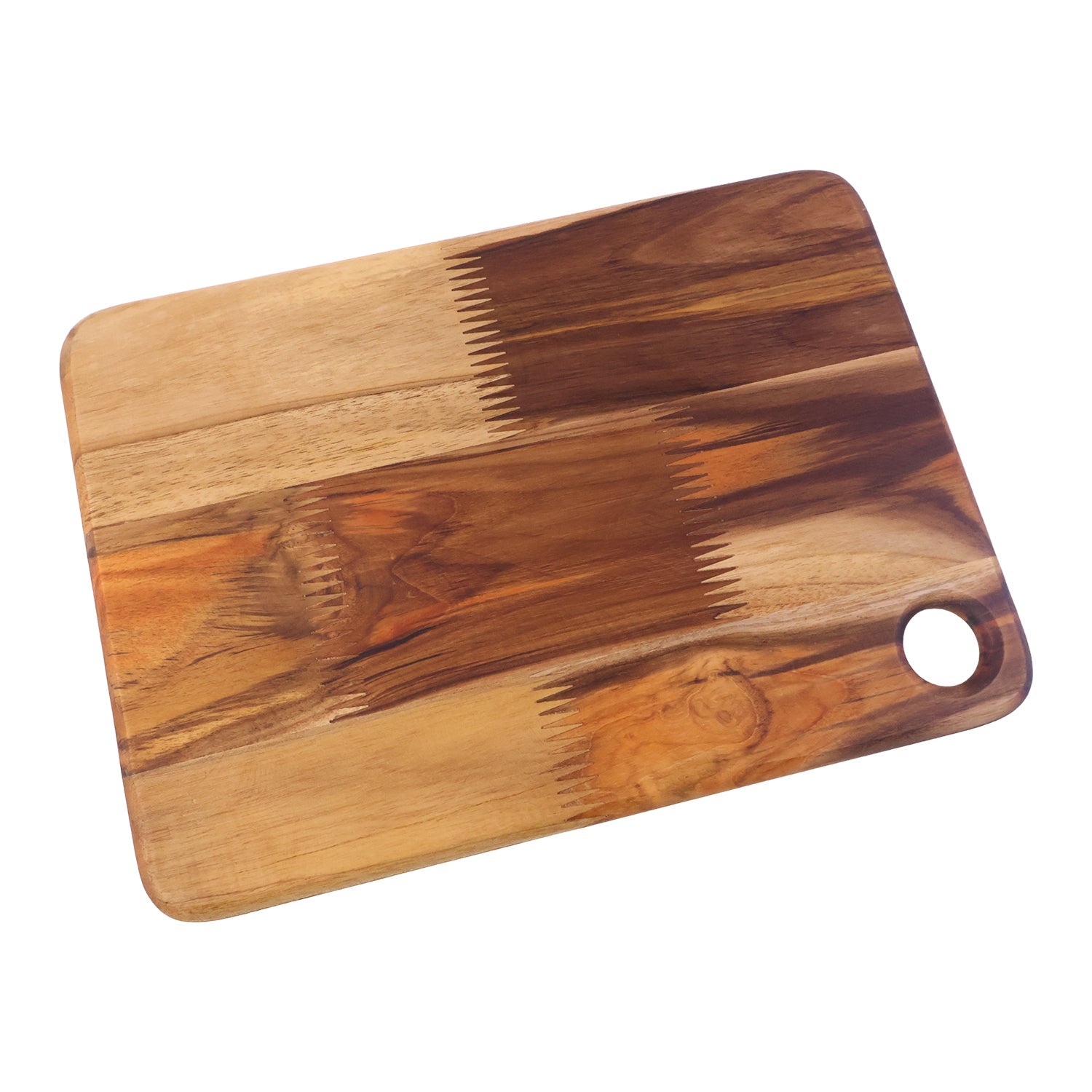 ALVENZA Wooden Chopping Board and Cutting Board for Kitchen 10 x 14 Inch (1...