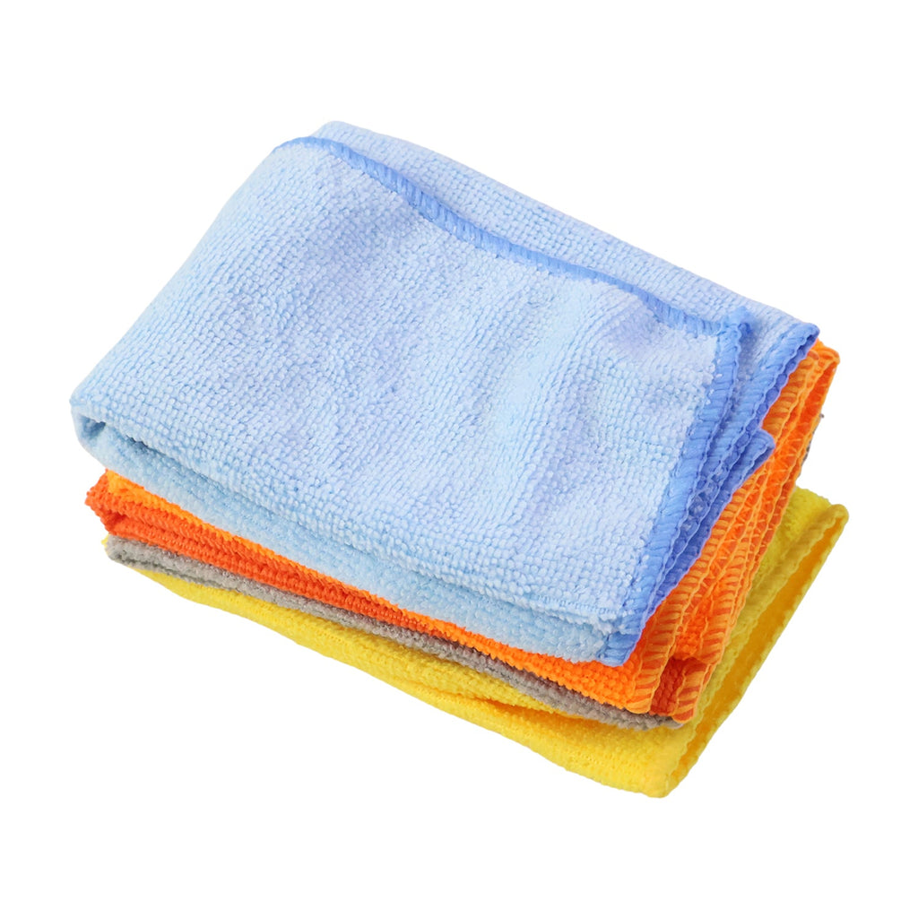 ALVENZA Microfiber Cleaning Cloth Set – Soft & Lint-Free 5pcs 30x30cm