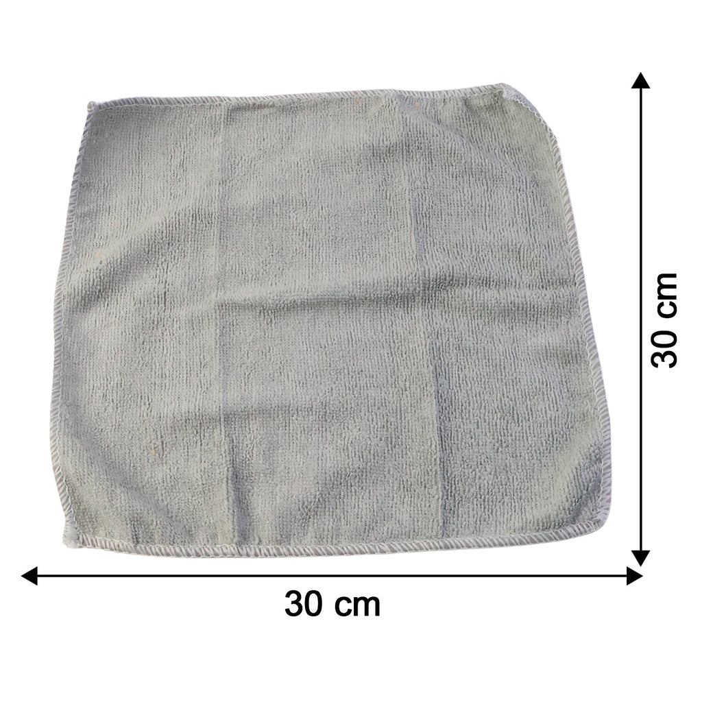 ALVENZA Microfiber Cleaning Cloth Set – Soft & Lint-Free 5pcs 30x30cm