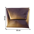 Coin Pouch Compact, Foldable PU Leather Wallet for Daily Use - Front View