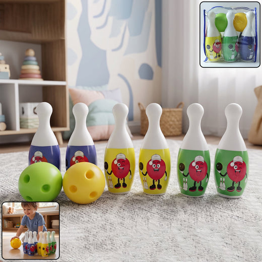 ALVENZA Kids Bowling Set – Develops Motor Skills & Coordination