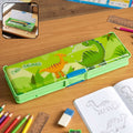 Kids Pencil Compass Fun Animal Design with Secure Lid
