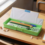 Kids Pencil Compass Fun Animal Design with Secure Lid - Front View