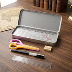 Kids Metal Pencil Box Set Complete Stationery Organisation - Detail View 8