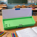 Kids Pencil Compass Fun Animal Design with Secure Lid - Detail View 8
