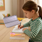 Kids Metal Pencil Box Set Complete Stationery Organisation - Detail View 7
