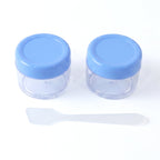 Plastic Cosmetic Jar Set Refillable Travel Containers for Creams - Detail View 5