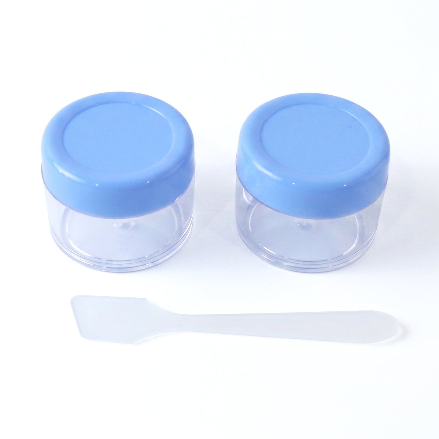 Plastic Cosmetic Jar Set Refillable Travel Containers for Creams - Detail View 5
