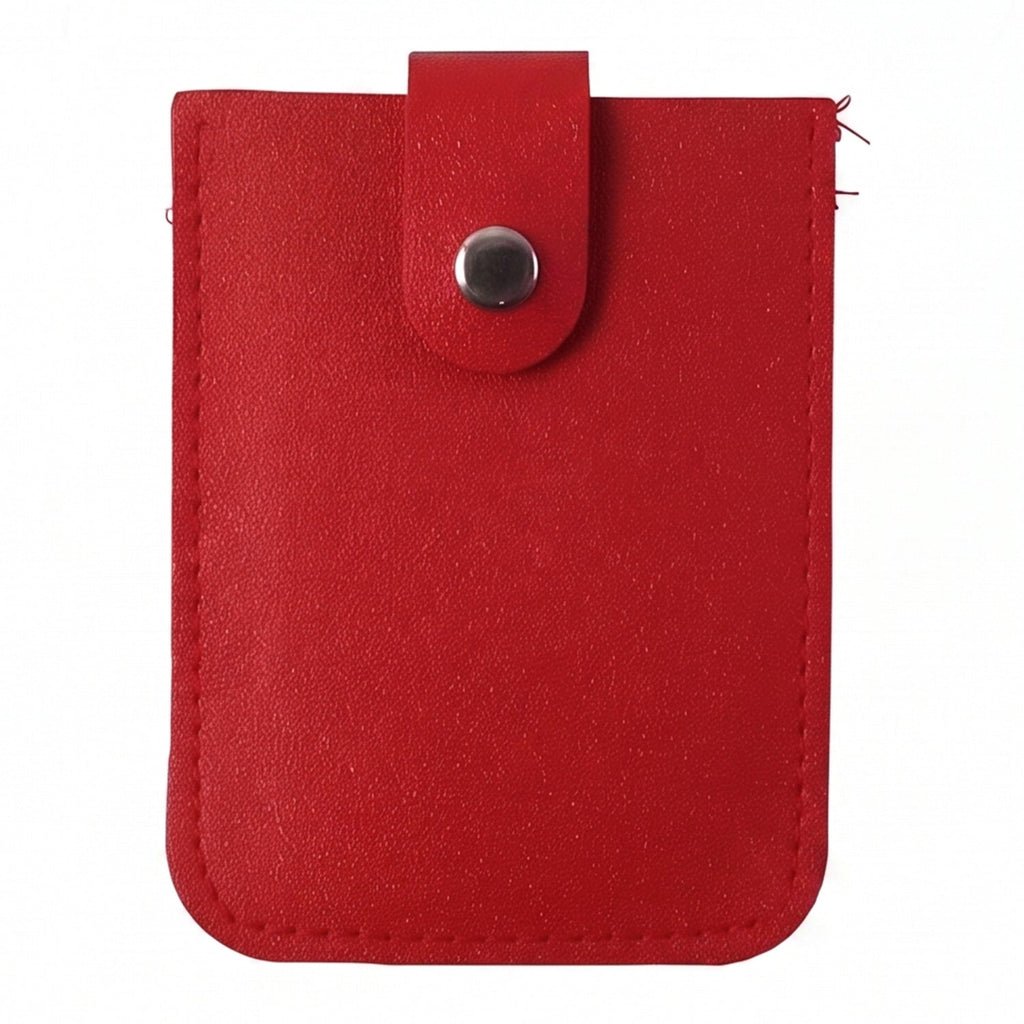 Small Card Holder Wallet Slim & Travel-Friendly Design - Back View