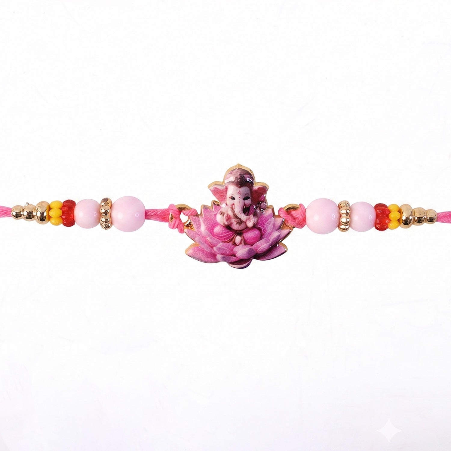 ALVENZA Lord Ganesha Rakhi – Divine Blessings & Elegant Design