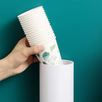 ALVENZA Wall Mounted Cup Holder – Space-Saving Dispenser for Hygienic Storage