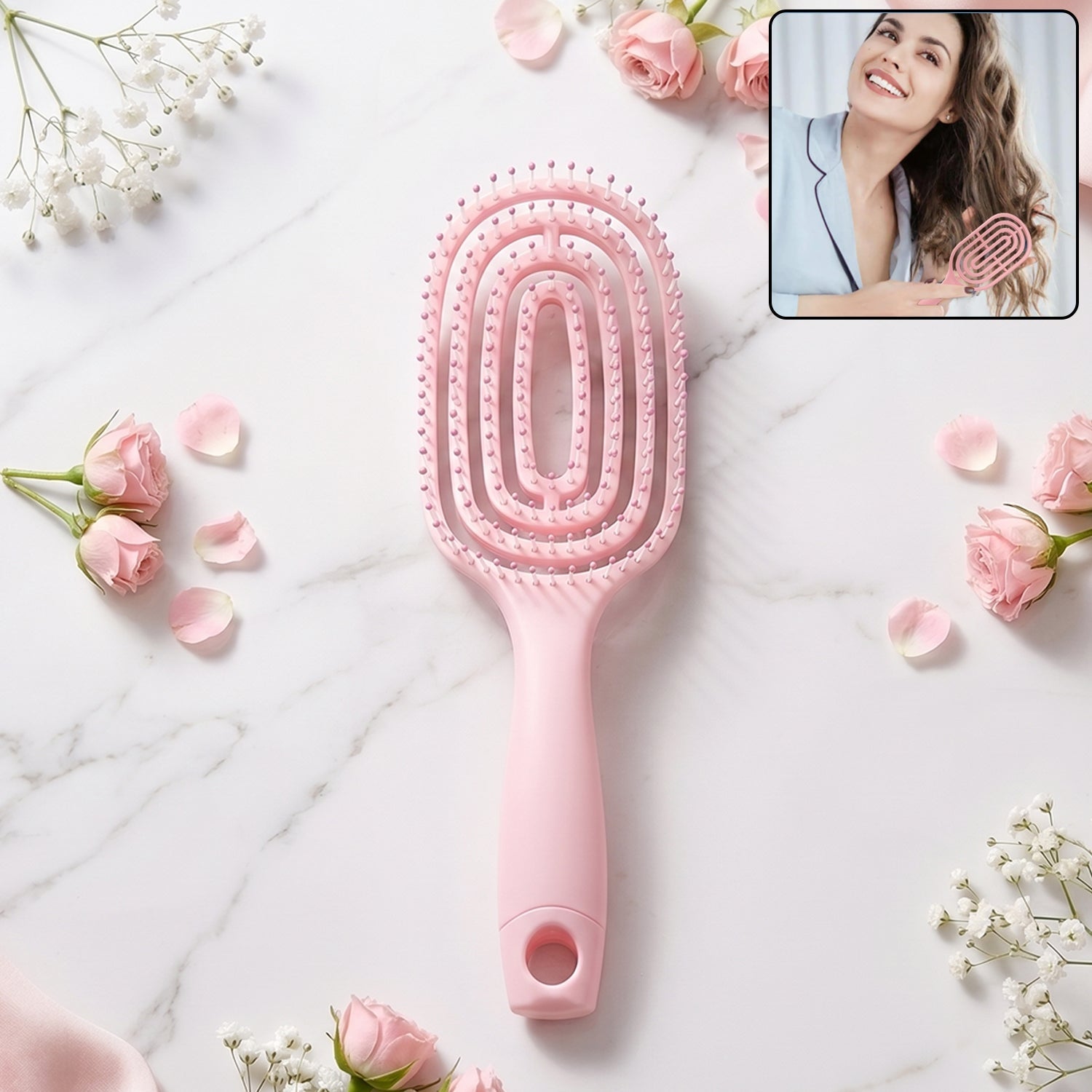 Detangling Hair Brush Faster Drying & Gentle Scalp Massage
