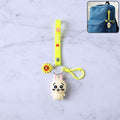 ALVENZA Cartoon Bunny Silicone Keychain – Soft & Durable Bag Charm