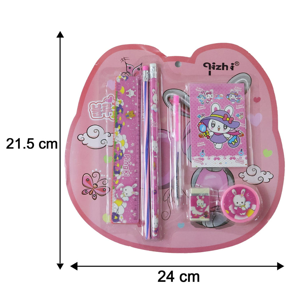 Kids Stationery Set Complete 7-in-1 Creative School Supplies - Detail View 6