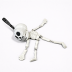 ALVENZA Mini Skeleton Keychain – Playful & Durable Accessory for Keys
