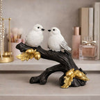 ALVENZA Bird Couple Showpiece – Elegant Decor for Home & Office