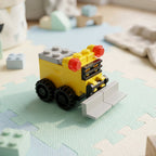 Cute Bulldozer Pencil Sharpener Toy Fun & Durable Desk Accessory - Detail View 7