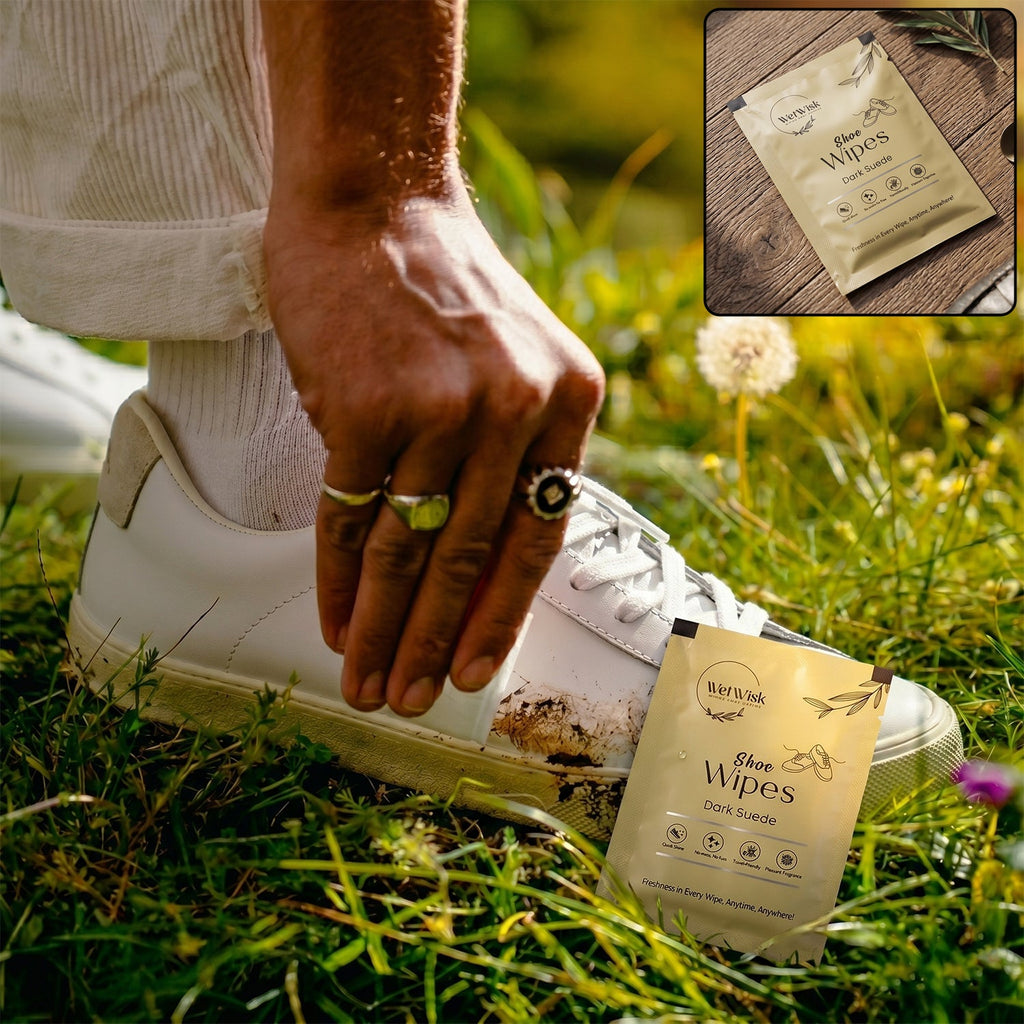 Shoe Cleaning Wet Wipes Fast Scrubbing & Travel-Friendly