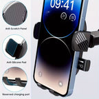 ALVENZA Car Mobile Holder – Adjustable 360° Suction Mount with One-Touch Lock