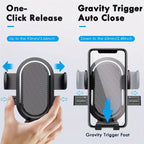 ALVENZA Car Mobile Holder – Adjustable 360° Suction Mount with One-Touch Lock