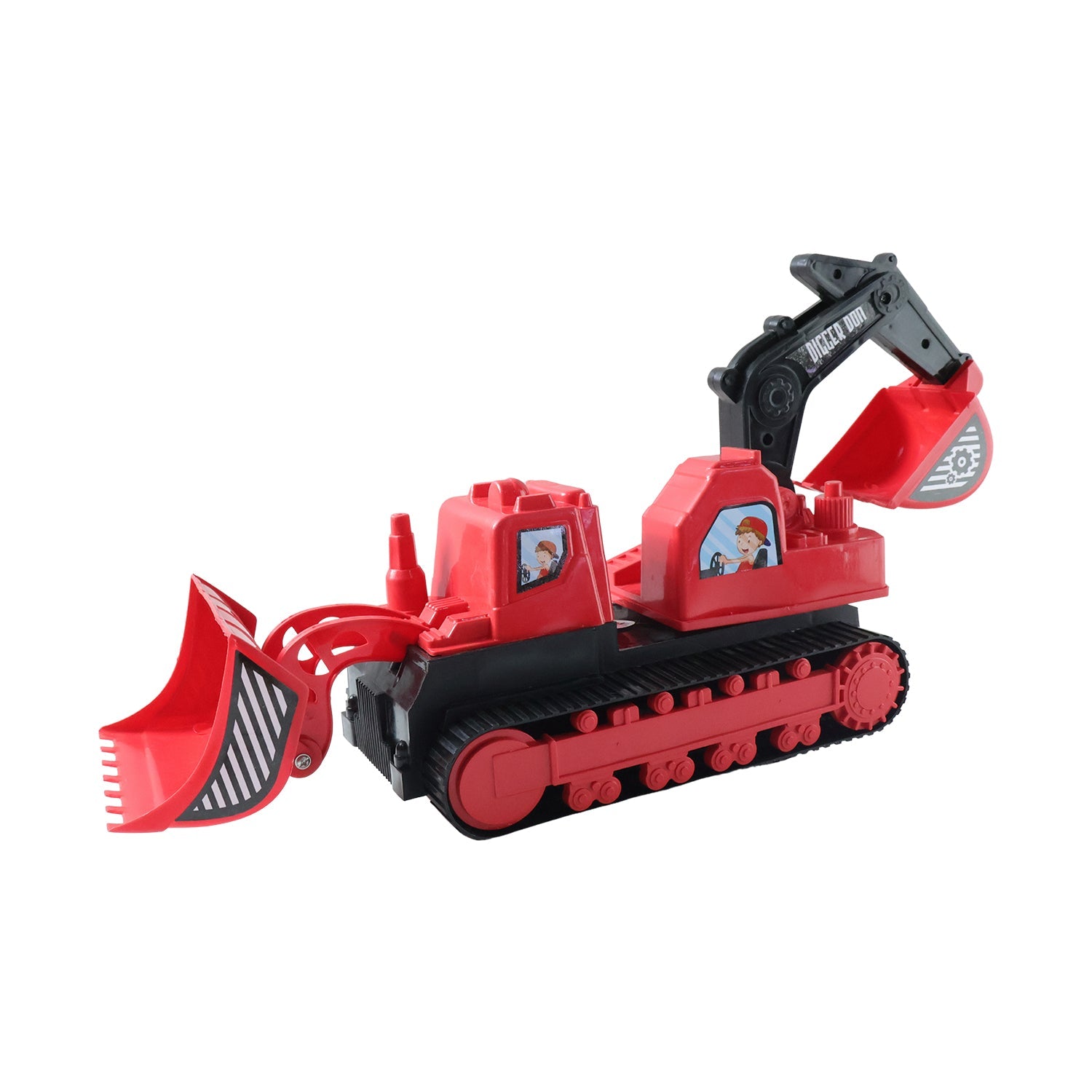 ALVENZA Digger Don Construction Track Toy – Realistic & Durable Kids Vehicle