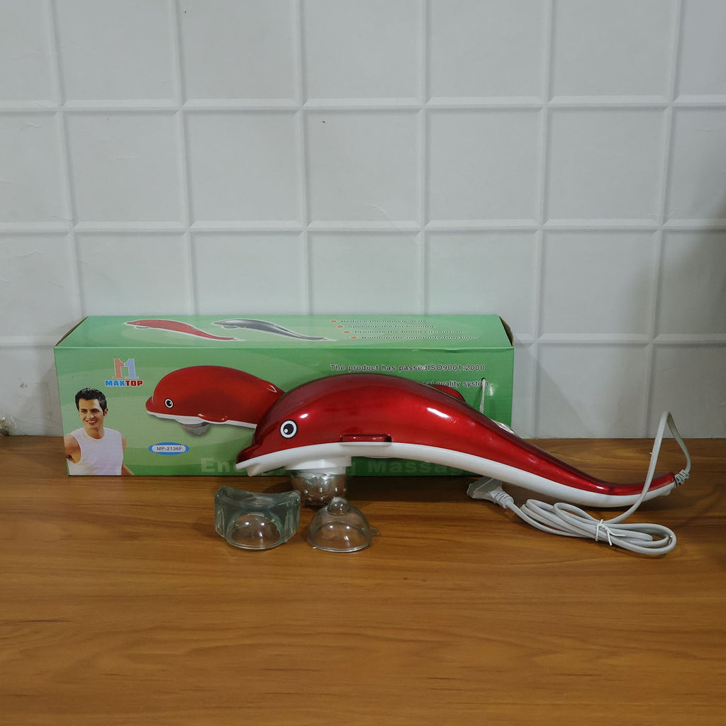 Dolphin Handheld Massager – Electric Pain & Stress Relief | Indo Glow