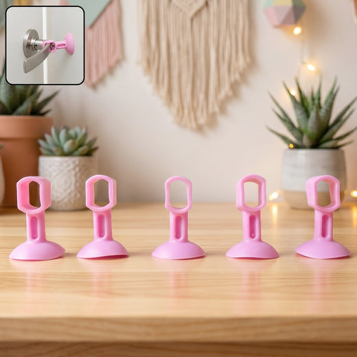 Silicone Door Stopper – Strong Suction Base for Wall Protection