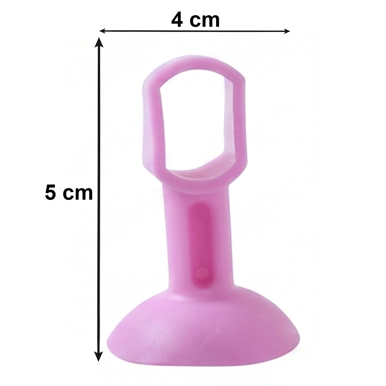 Silicone Door Stopper Strong Suction Base for Wall Protection - Detail View 6