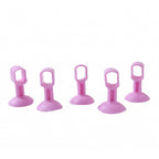 Silicone Door Stopper Strong Suction Base for Wall Protection - Back View