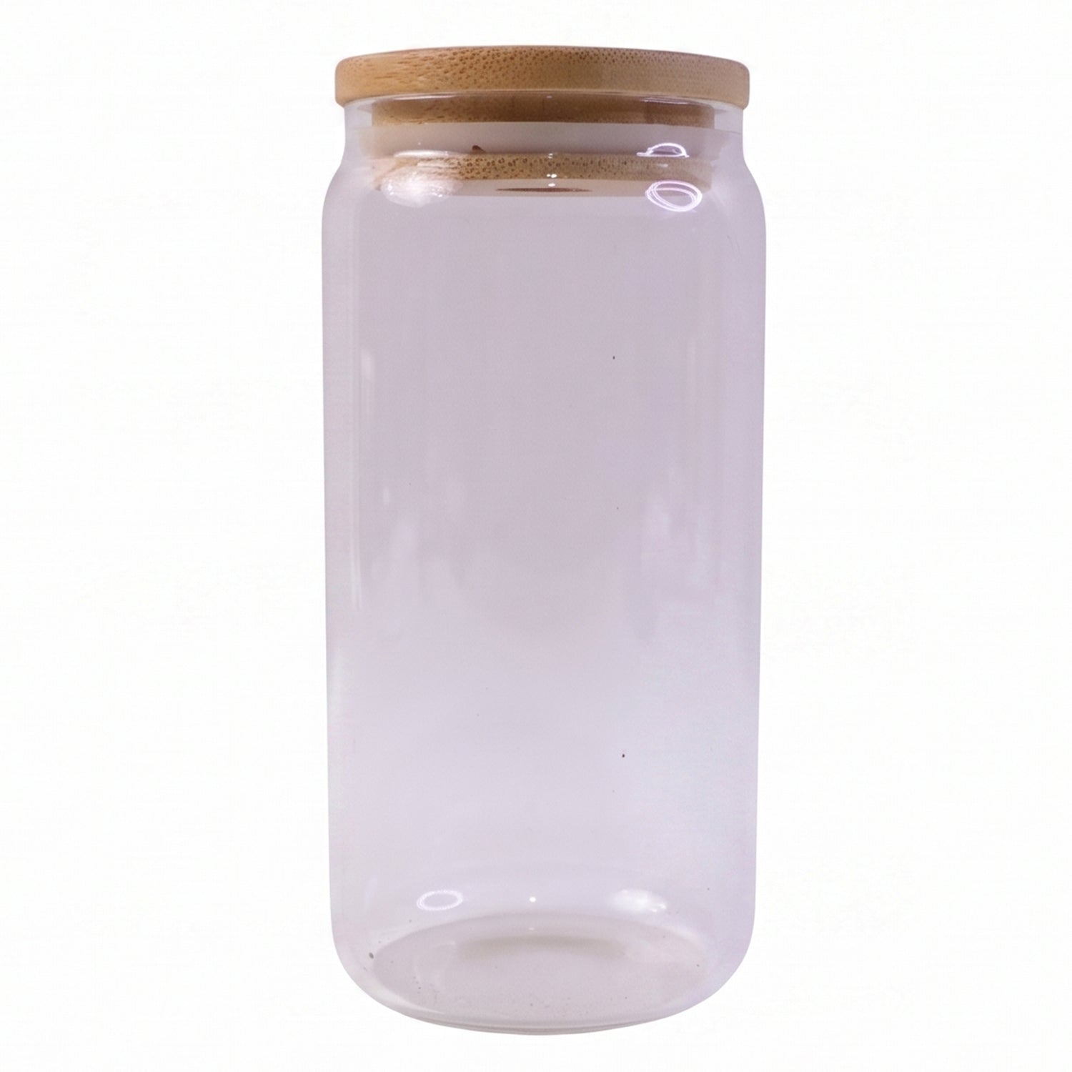 Airtight Glass Storage Jar Elegant Kitchen Canister for Freshness - Side View